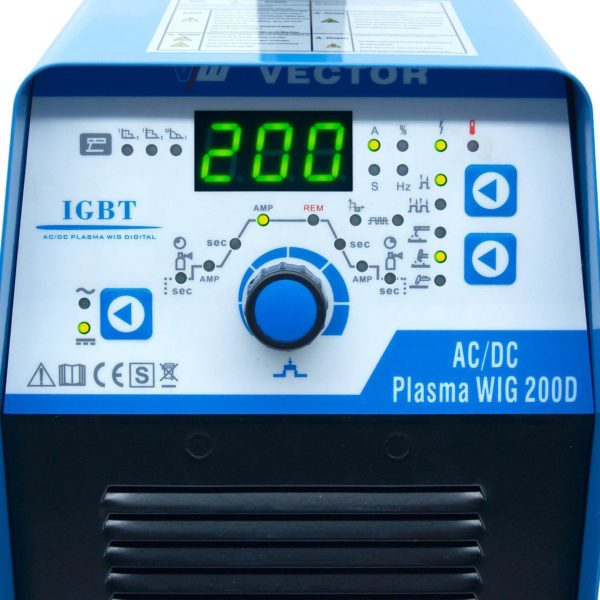 Poste à souder tig ac dc multi procédé avec coupage plasma 200D et accessoires de soudage SET (10)